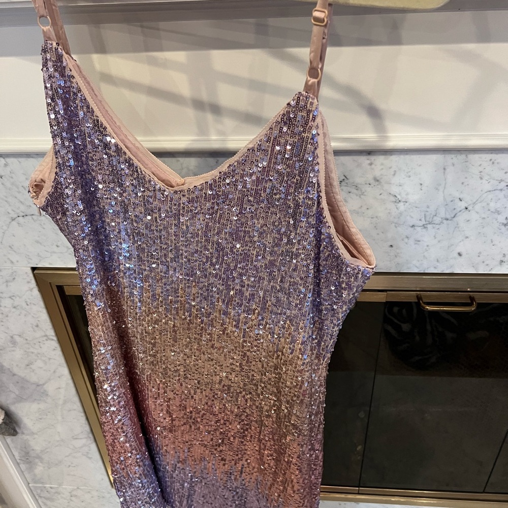 Sequin Dress with adjustable straps
